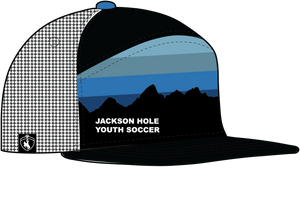 Jackson Hole Youth Soccer Mountain Logo Cap