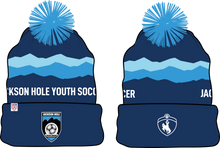 Load image into Gallery viewer, Jackson Hole Youth Soccer Logo Beanie Hat
