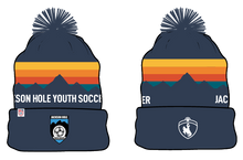 Load image into Gallery viewer, Jackson Hole Youth Soccer Logo Beanie Hat
